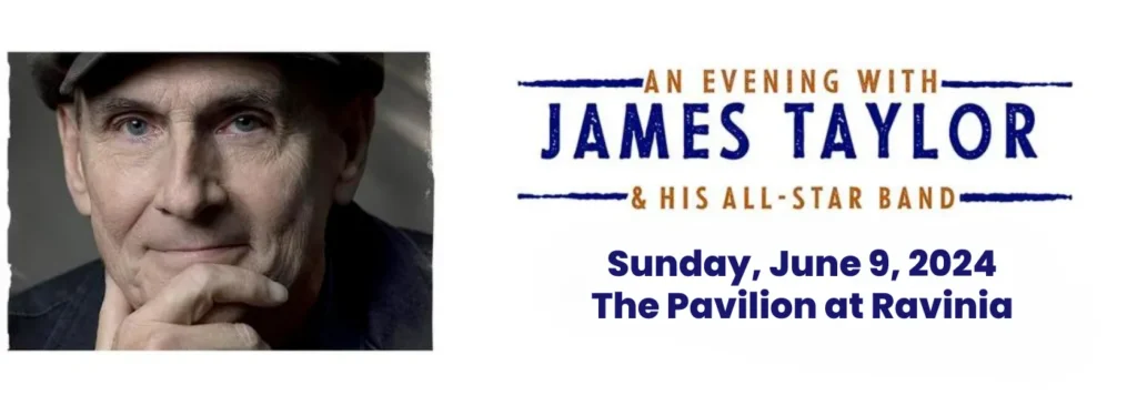 James Taylor & His All-Star Band at Ravinia Pavilion