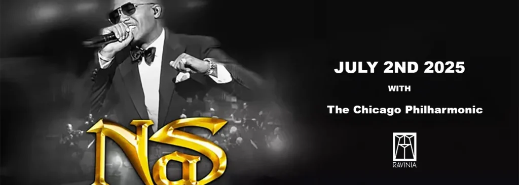 Nas & The Chicago Philharmonic at Ravinia Pavilion