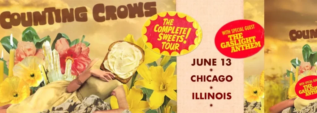 Counting Crows & The Gaslight Anthem at Ravinia Pavilion