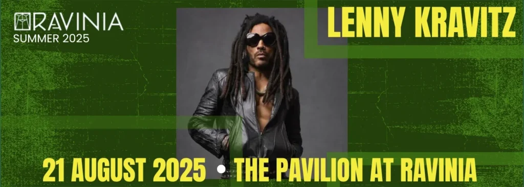 Lenny Kravitz at Ravinia Pavilion