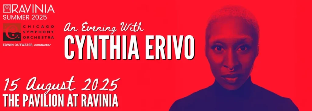 An Evening With Cynthia Erivo at Ravinia Pavilion