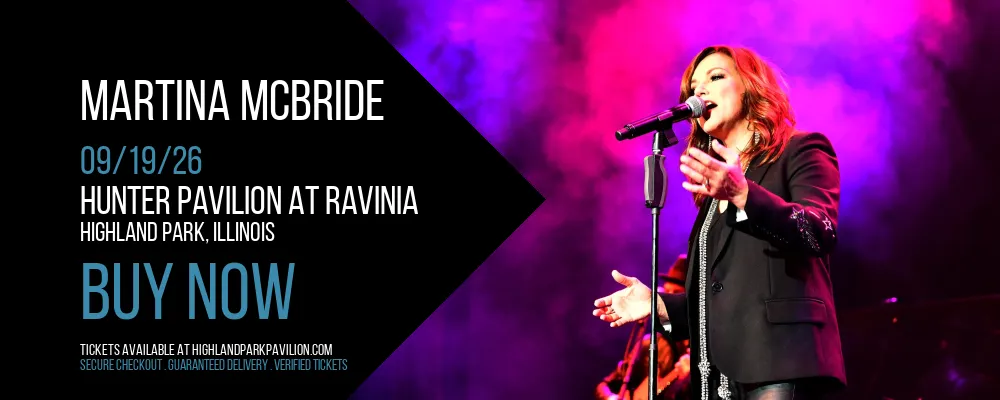 Martina McBride at Hunter Pavilion At Ravinia