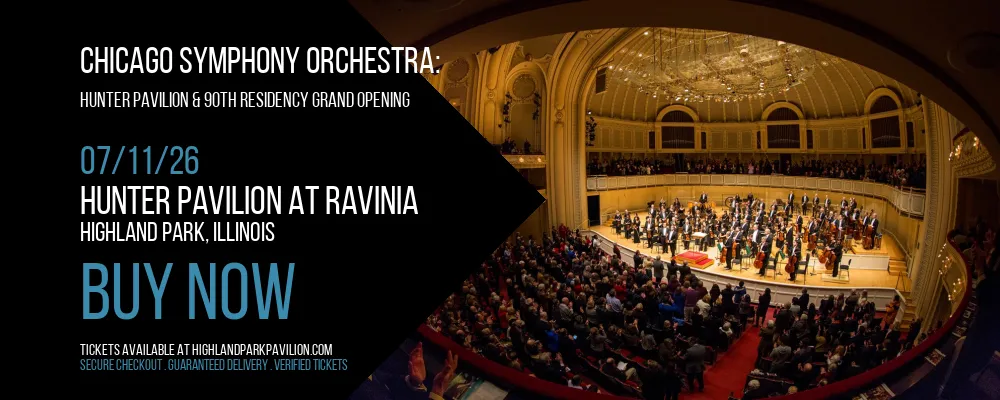 Chicago Symphony Orchestra at Hunter Pavilion At Ravinia