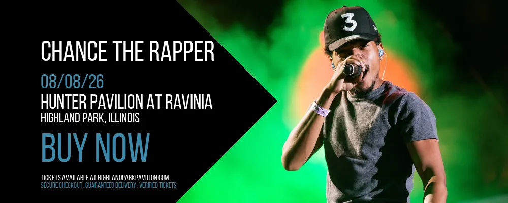 Chance The Rapper at Hunter Pavilion At Ravinia