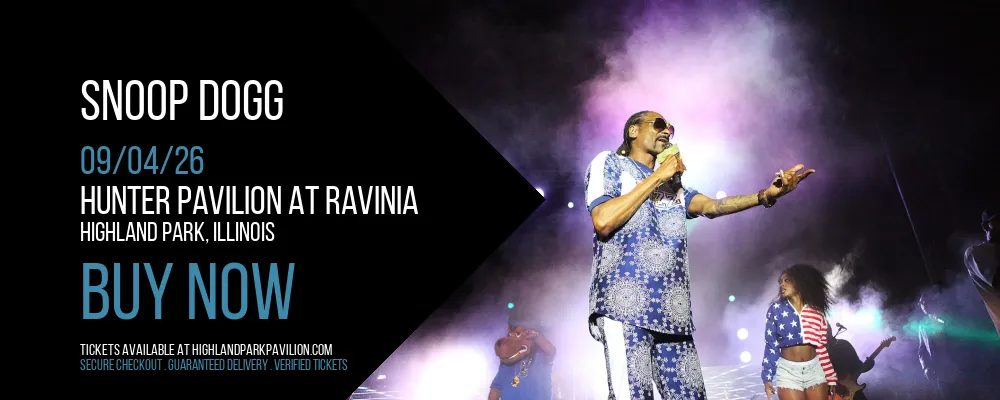 Snoop Dogg at Hunter Pavilion At Ravinia
