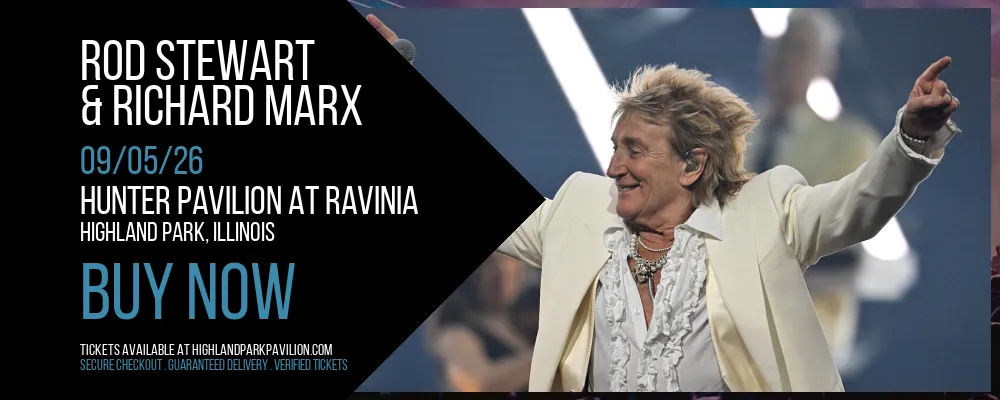 Rod Stewart & Richard Marx at Hunter Pavilion At Ravinia