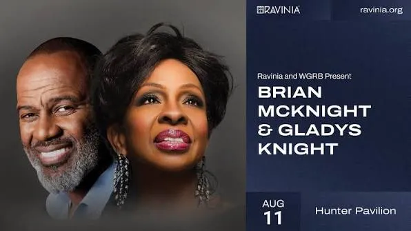 Brian McKnight & Gladys Knight at Hunter Pavilion At Ravinia